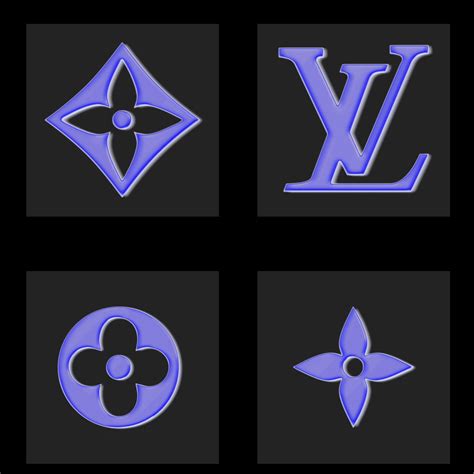 symbol for louis vuitton.